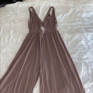 Silence + Noise purple Jumpsuit